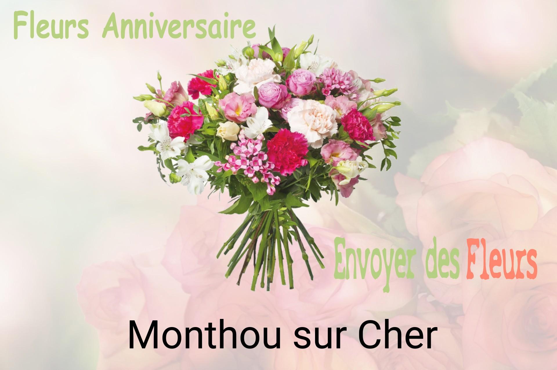 Bouquet de fleurs d’anniversaire livré à Monthou-sur-Cher