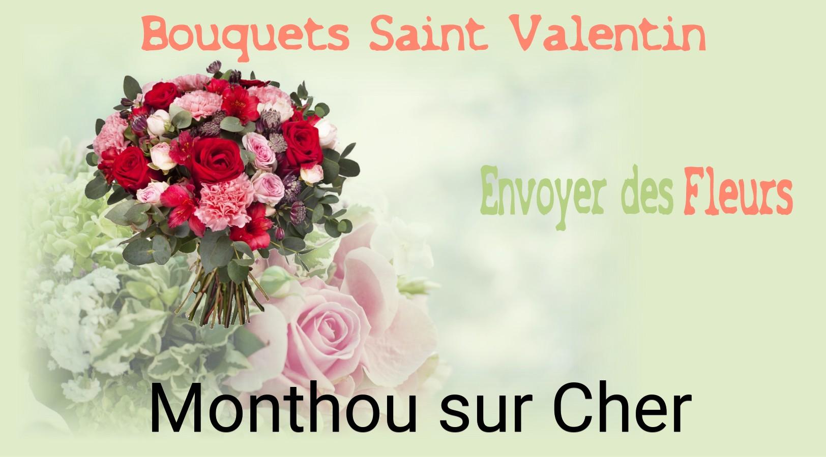 Roses de Saint-Valentin livrées à Monthou-sur-Cher